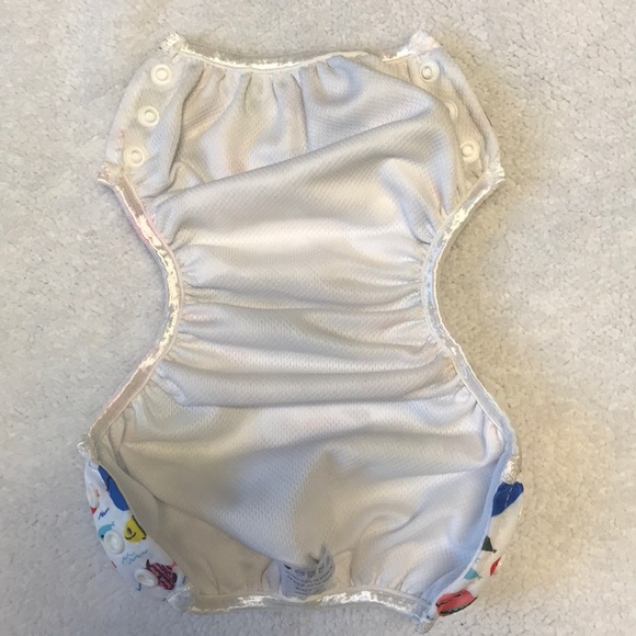 Fish swim washable swim diaper 0-6 months - Picture 2 of 4